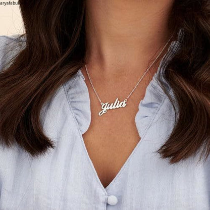 Personalized Classic Name Necklace-JWN25